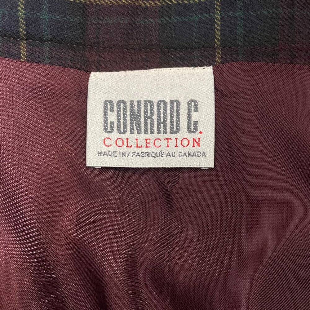 Vintage 90s A-Line Tartan Plaid Pleated Skirt - Size M - Picture 12 of 13